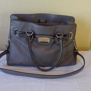 Michael Kors Dark Gray Satchel